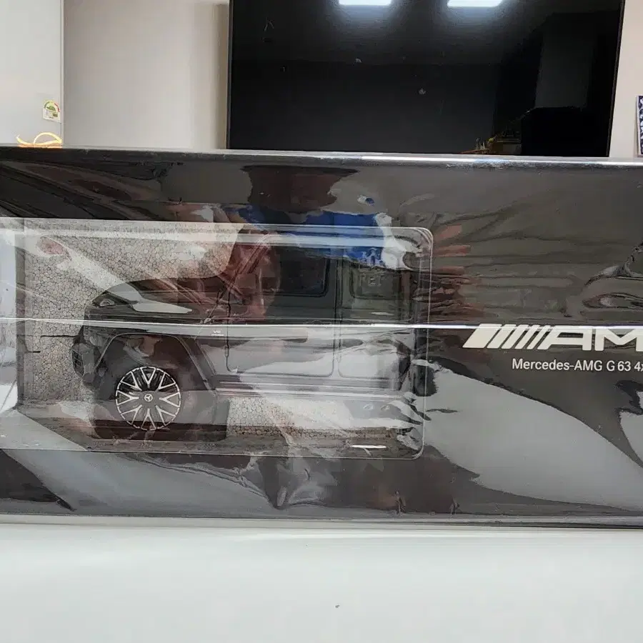 1:18 iScale 벤츠 G63 AMG 그레이 딜러버전 한정 다이캐스트