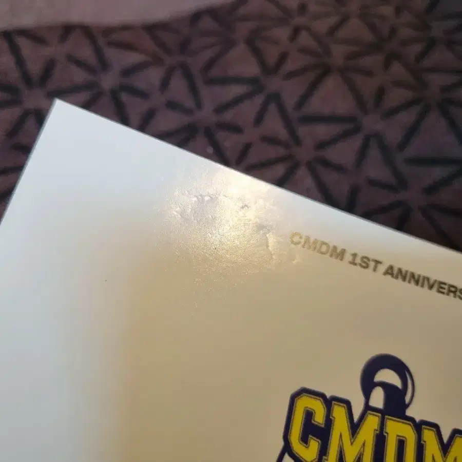 CMDM 데뷔 1주년 카페 특전 양도합니다 / 커맨더맨