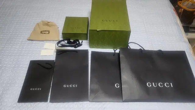 GUCCI,구찌/풀박스 셋트,( 박스2, 쇼핑백4, 리본끈,속지)