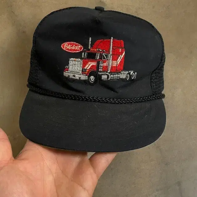 90s peter bilt 트러커 캡