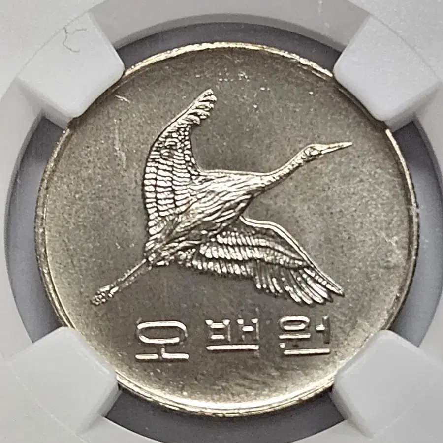 1984년 500원 66등급.