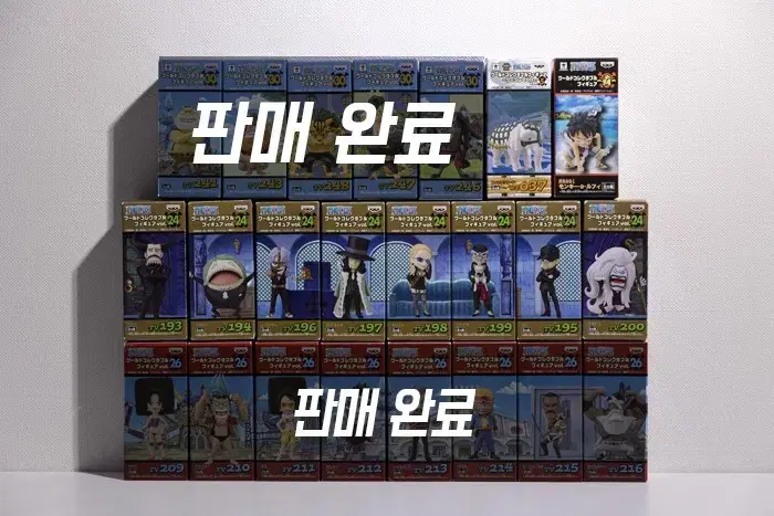 ONEPIECE World Collectible (WALL CALL) Enies Robot CP9 (24th, 26th, 30th)