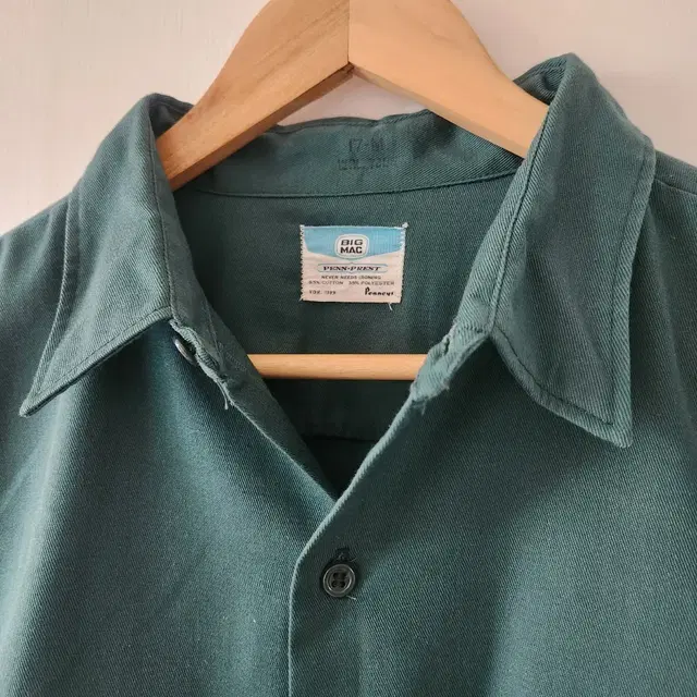 [L] 60s JC Penneys 빅맥 워크셔츠