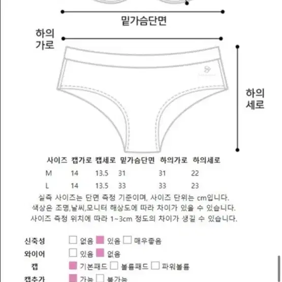 8월16일까지 만원.러셀 핑크 비키니