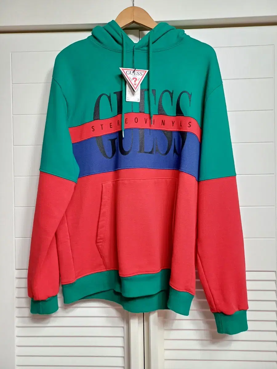 Geth + Stereo Vinyls Collaboration Colorblocked Hoodie