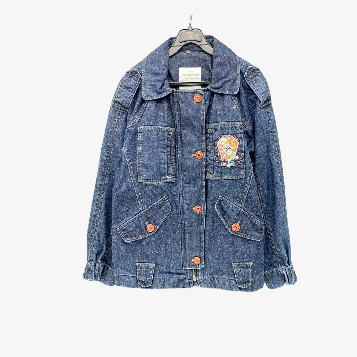 (S) S'MALLSDAYISLAND Women's Blue Jacket