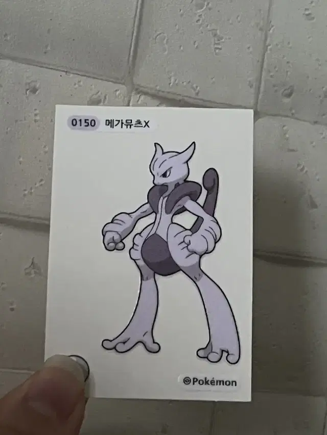 메가뮤츠 거대띠부실