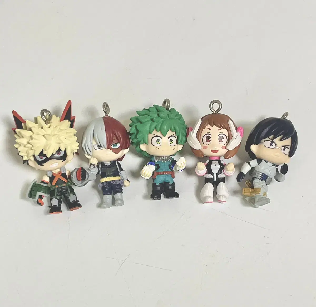 Hiroaka Todorokishoto Midoriya Bakugo Urarakaochako Iida Gacha Mini