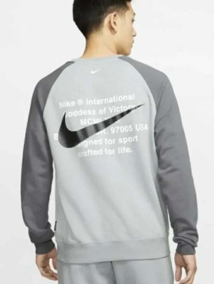 (1951) NIKE French Terry Swoosh Crewneck Tee 105 XL