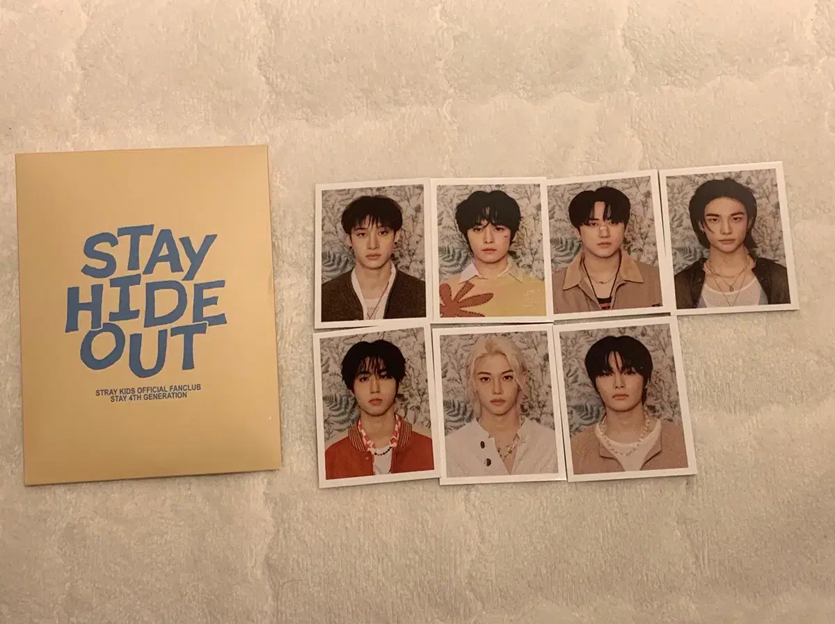 Straykids Stay 4 kit double sided proofs