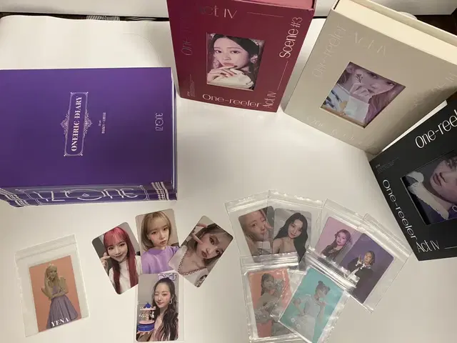 아이즈원 앨범 포토카드 같이