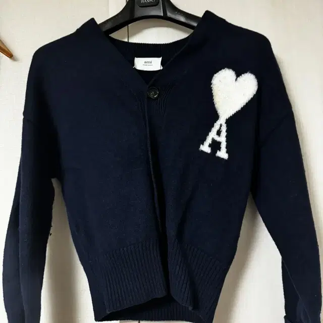 AMI de Coeur Oversize Intarsia Cardigan