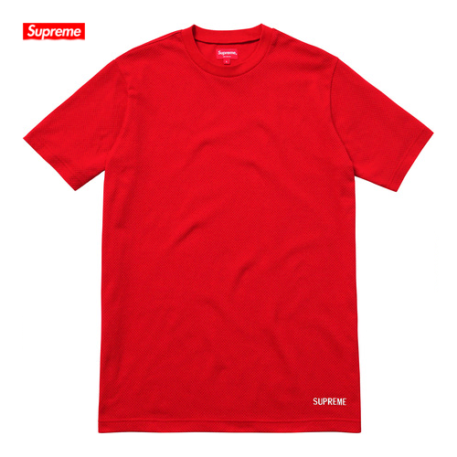 [L] 슈프림 메쉬 로고 크루 탑 | Supreme Mesh Crew