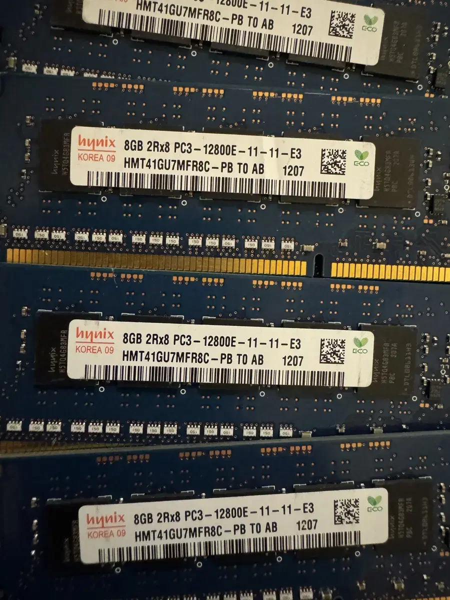 서버용 삼성램 8g ddr3 판매해요