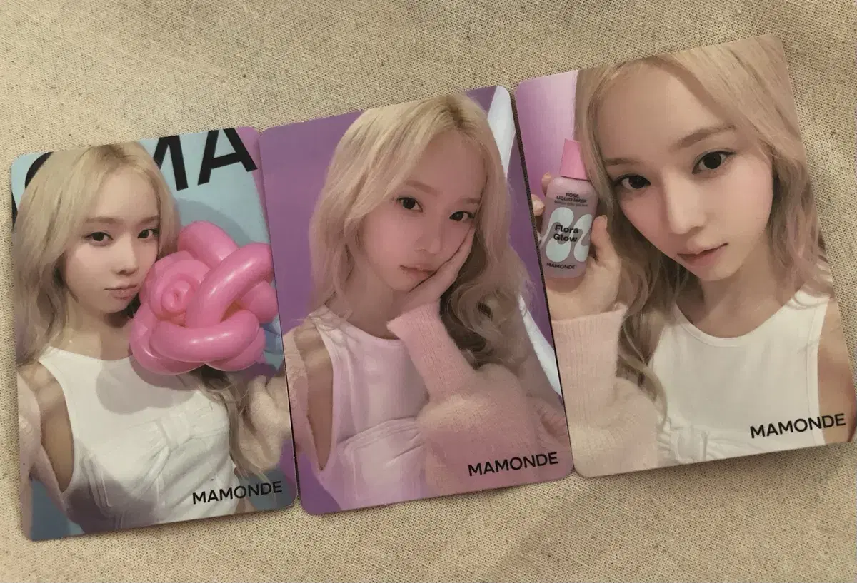 (Last1) Mamonde X winter Photocard photocard 3rd unsealed