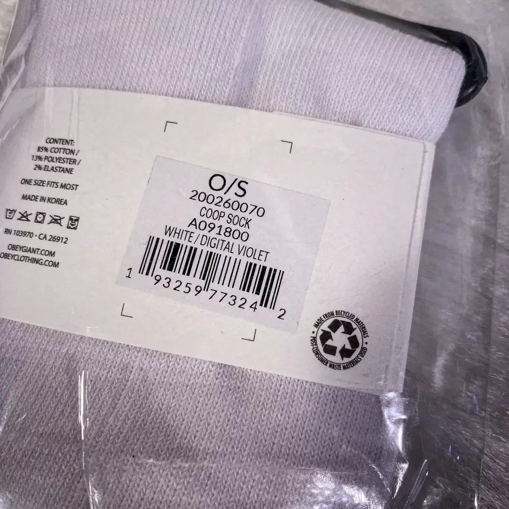 [새상품] 오베이 COOP SOCKS (OS) CA336