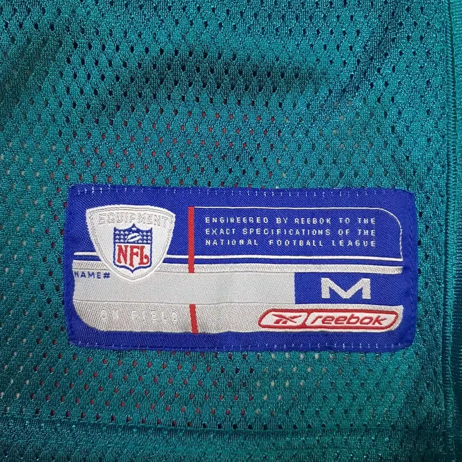 오리지날 90's 리복XNFL 마이애미 돌핀스 럭비져지