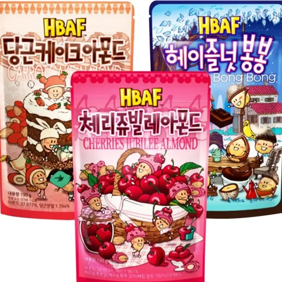 바프 아몬드 170,190g 전지현,한소희,민초,청양마요,티라미슈 등