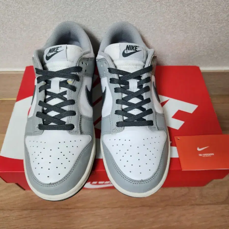 [W250] Nike Dunk Low Light Smoke Grey