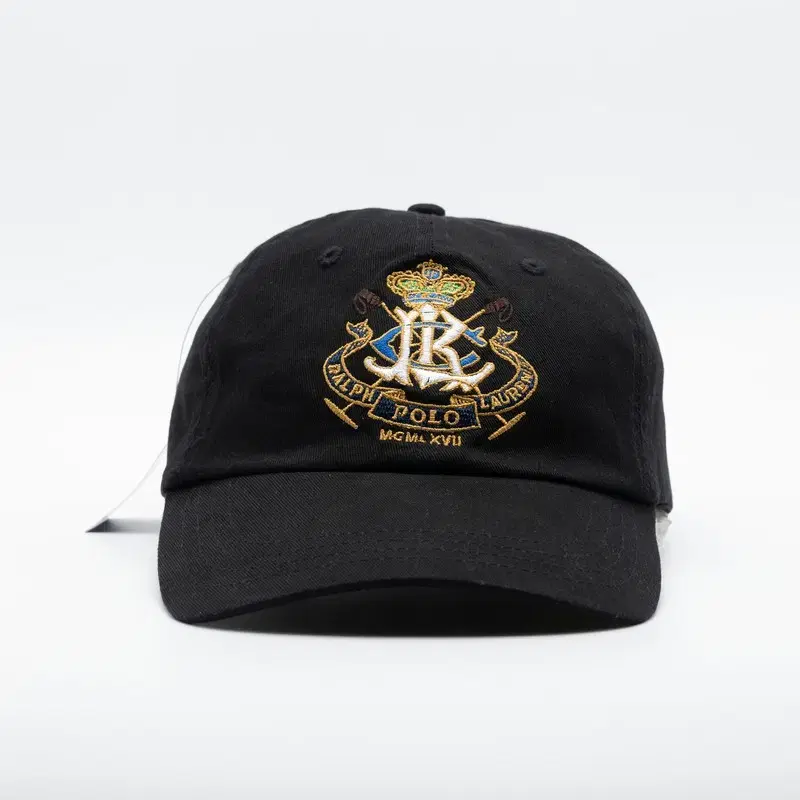 POLO CREST BLACK HAT 새상품