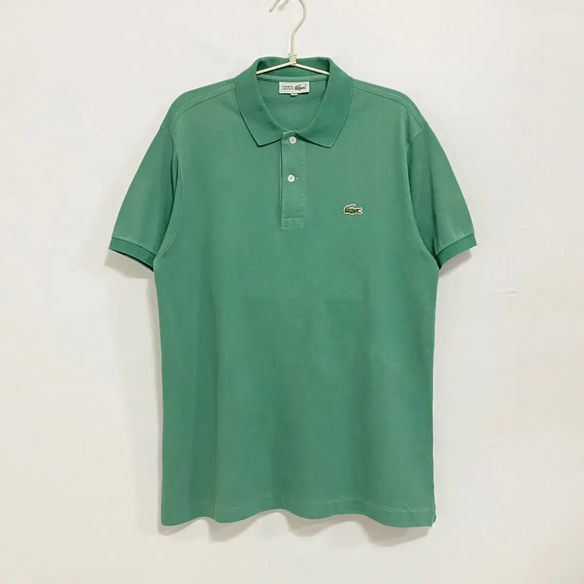 (904) Lacoste Vintage Short Sleeve Karati Green (Japanese Edition) L