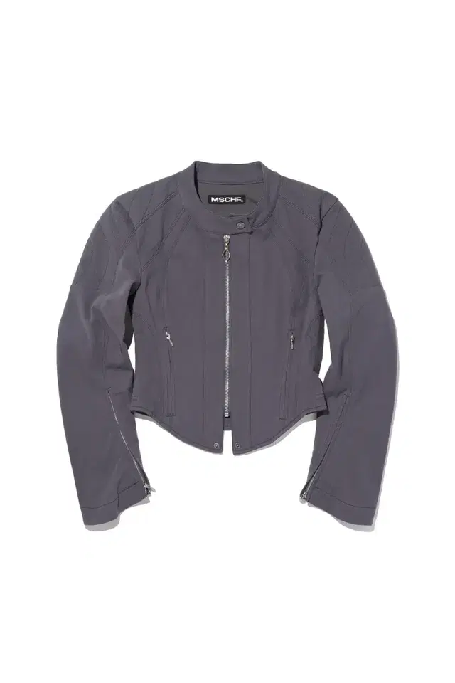 미스치프 COTTON BIKER JACKET PURPLE GREY (M)