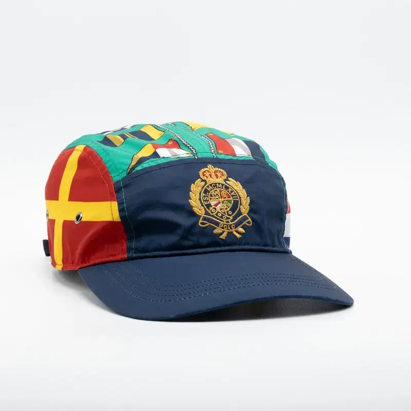 [RARE] POLO CRESTMULTI PATTERN HAT