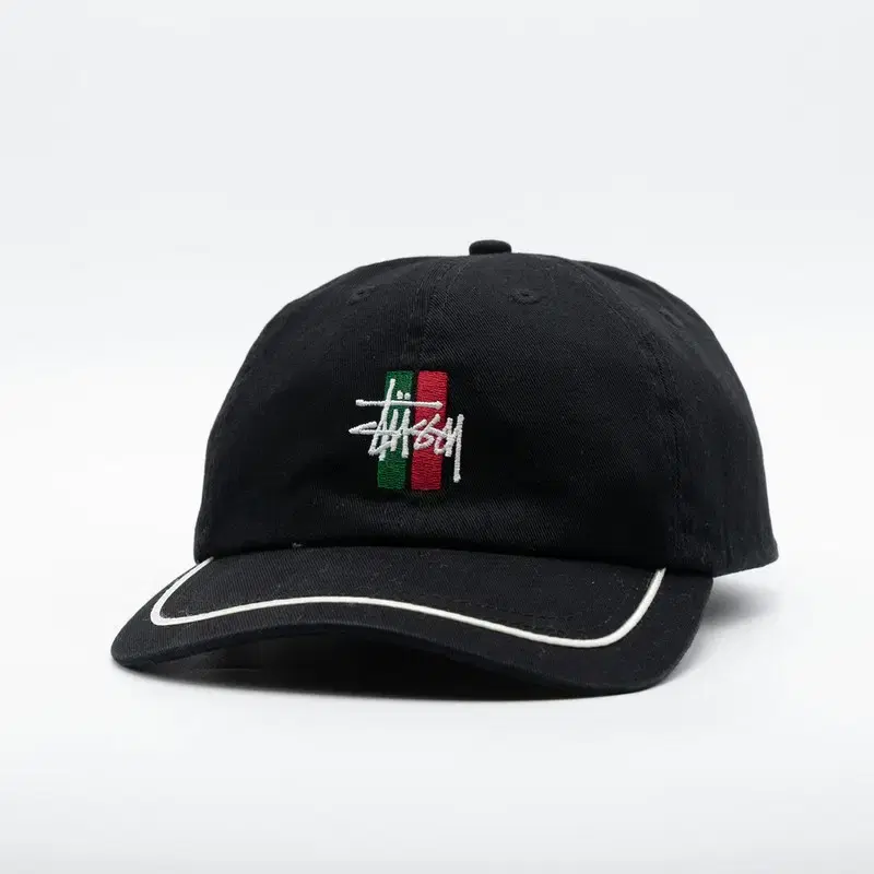 STUSSY OLD LOGO BLACK HAT