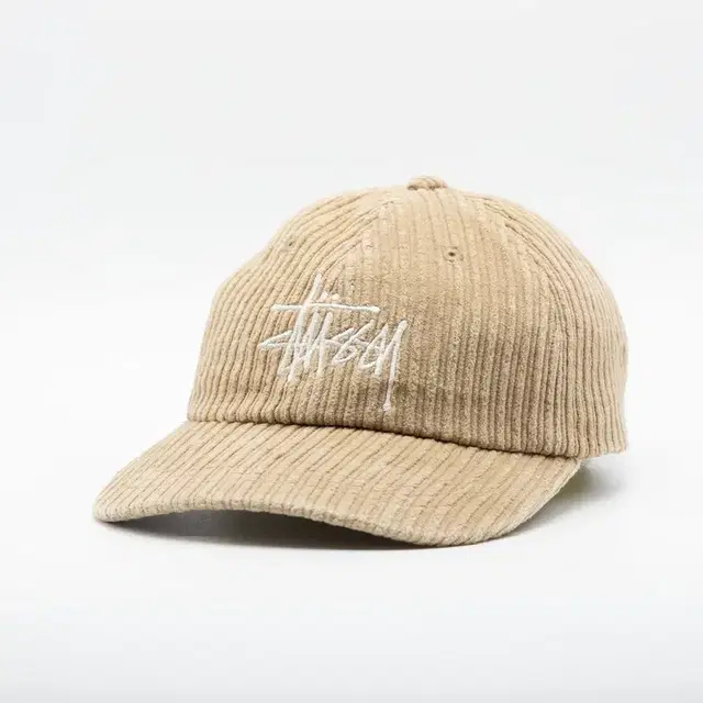 STUSSY CORDUROY BEIGE HAT