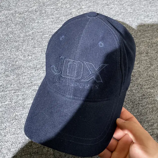 JDX 코듀로이 골프 볼캡 모자