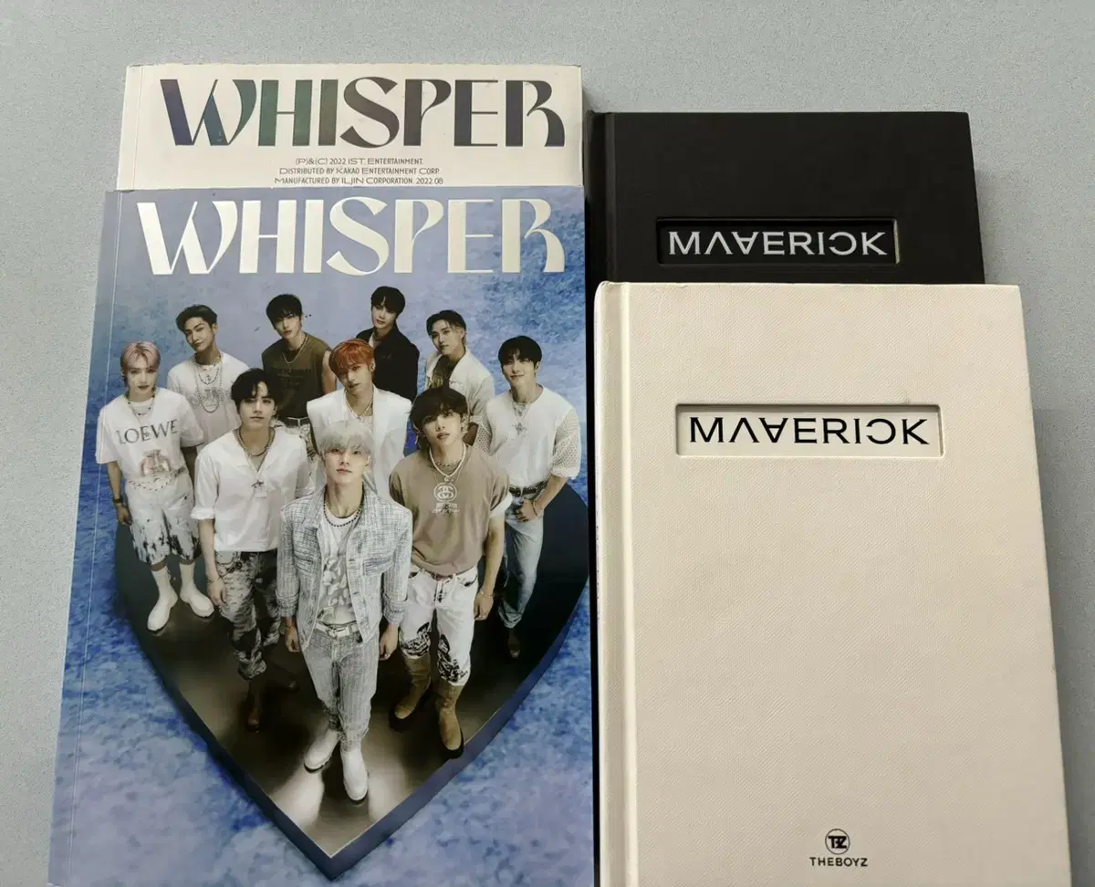 The Boyz unsealed album Whisper Maverick