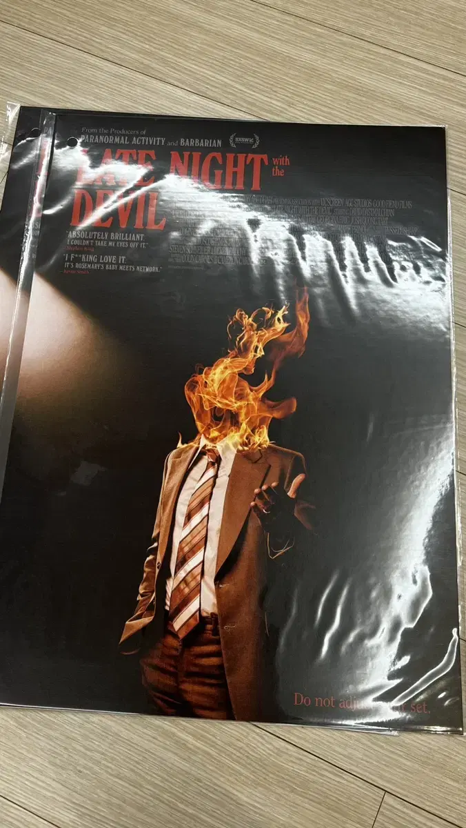 Talk Show with the Devil poster Filmmark unsealed