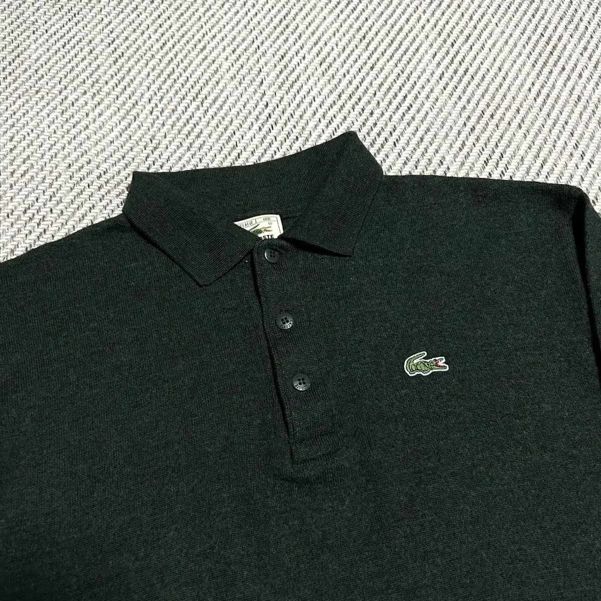 [ S ] Lacoste 라코스테 울 카라넥 니트