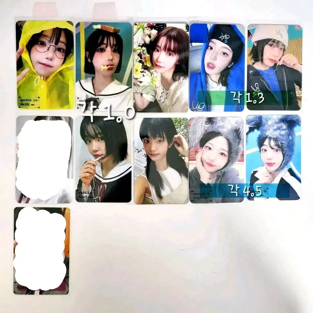 QWER Manito Illegalism unreleased photocard Photocard wts Chodan Magenta Hina