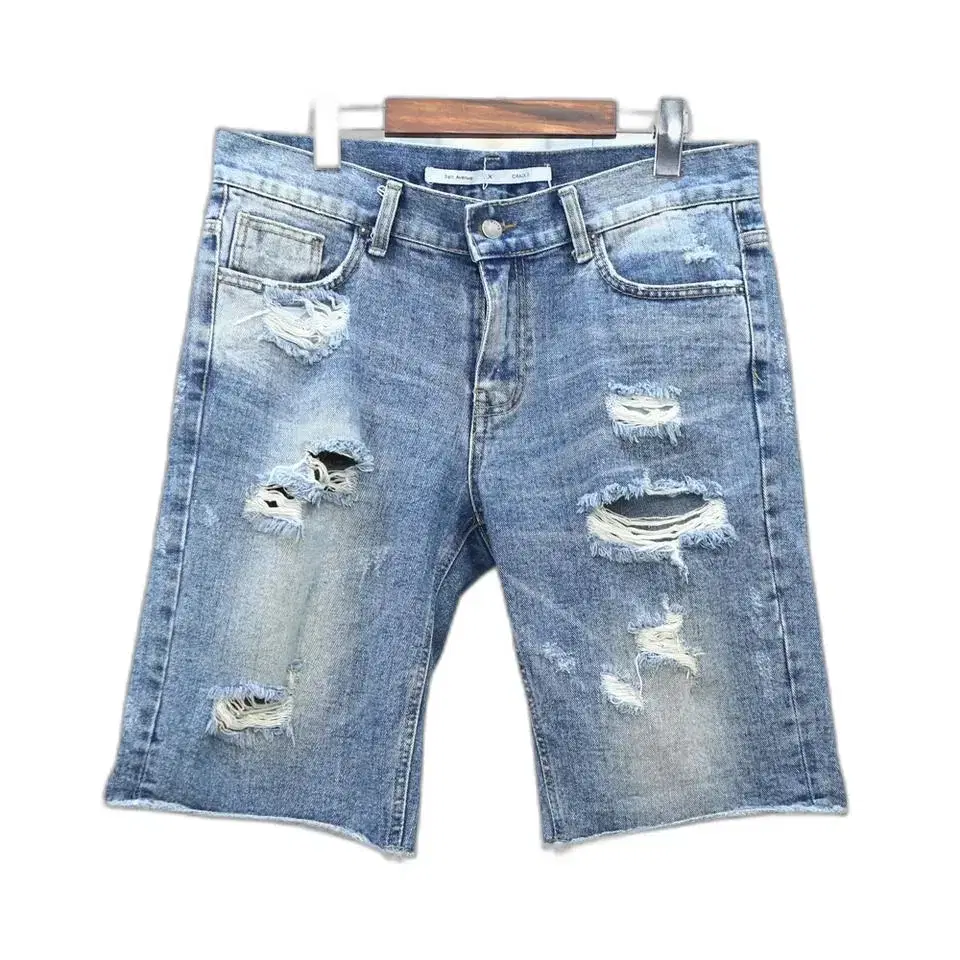 CRACK.D Ripped Mid-Cut Denim Vahn