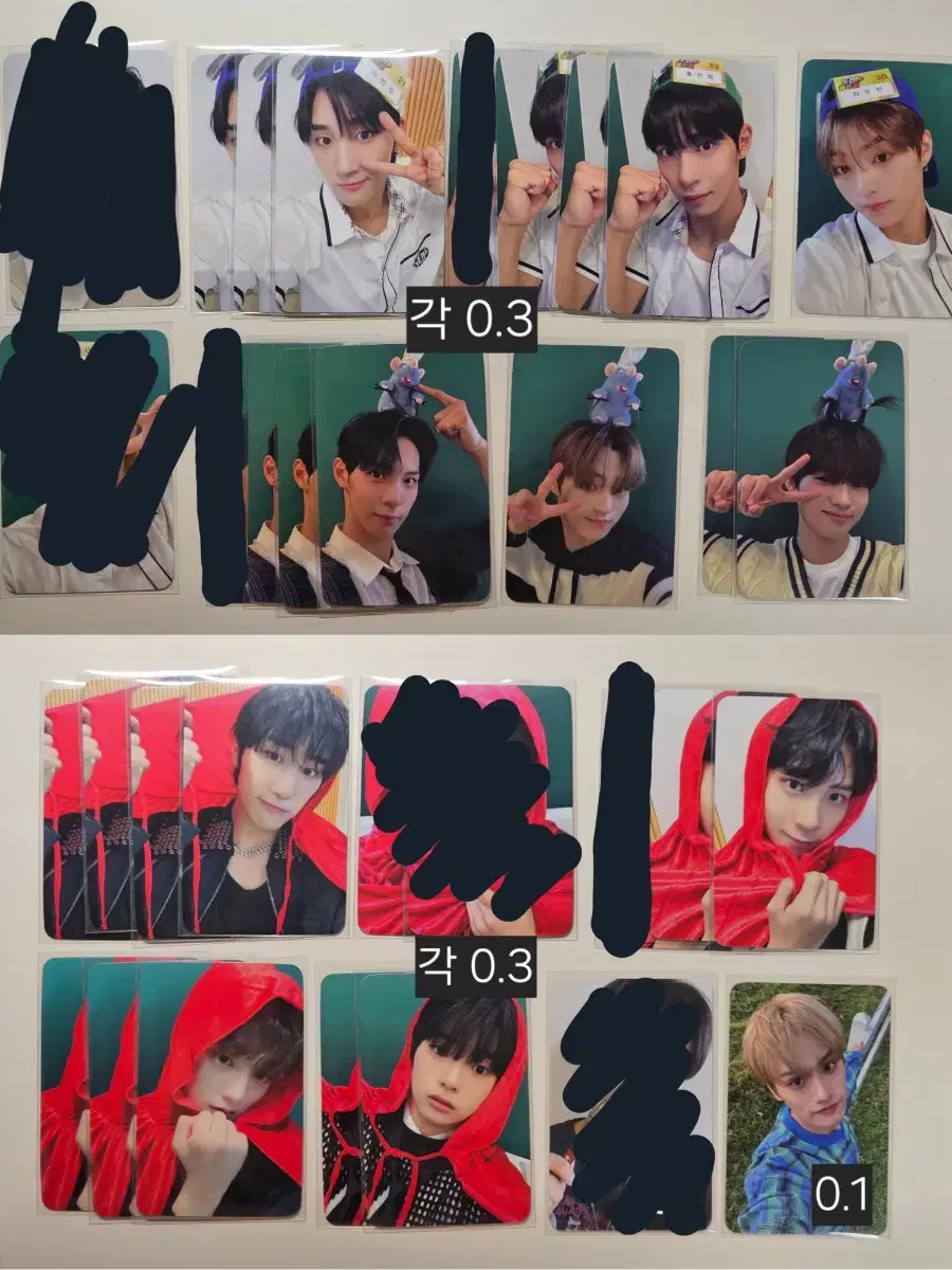 TIOT tiot kum junhyeon shin yechan hong keonhee kim minseong choi woojin Units photocard WTS