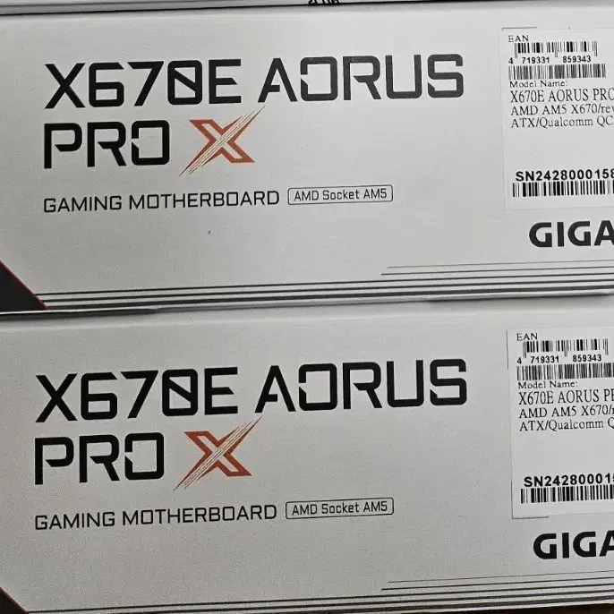 (미개봉) GIGABYTE X670E AORUS PRO X