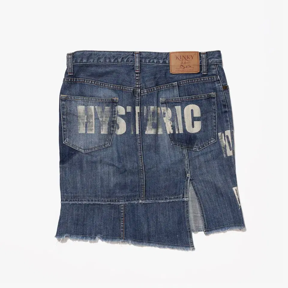 Hysteric Glamour Patch Work Denim Skirt