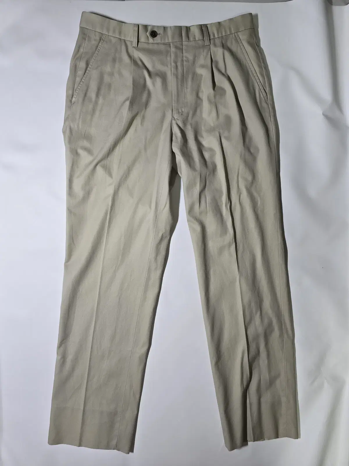 Japan Burberry Beige Cotton Trousers (32 inches)