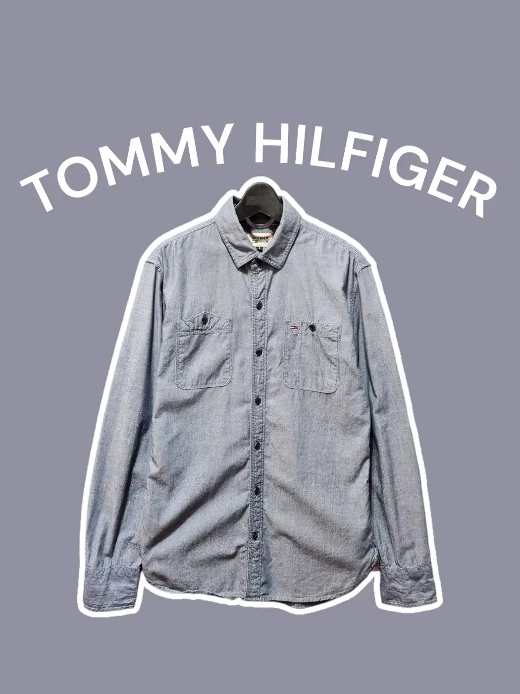 [S] TOMMYHILFIGER 타미힐피거 면셔츠