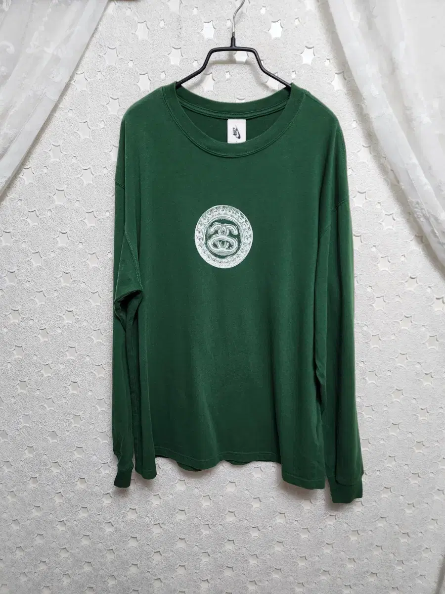 Nike+Stussy Bigswoosh T-Shirt GreenL