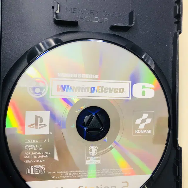 PS2 위닝 일레븐 6 일판