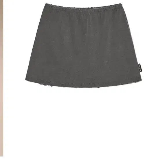 glowny ARCTIC PIGMENT MINI SKIRT (CHARCO