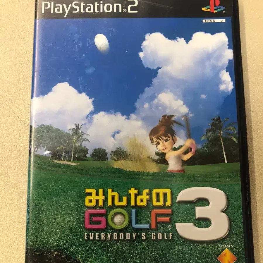 PS2 모두의 골프3 일판