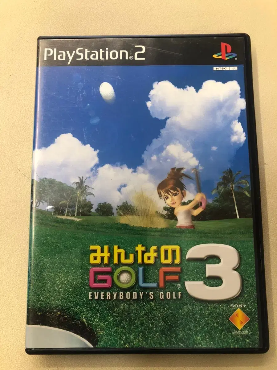 PS2 모두의 골프3 일판