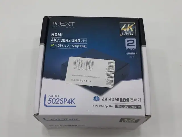 넥스트 1대2 4K UHD HDMI 분배기 NEXT-502SP4K