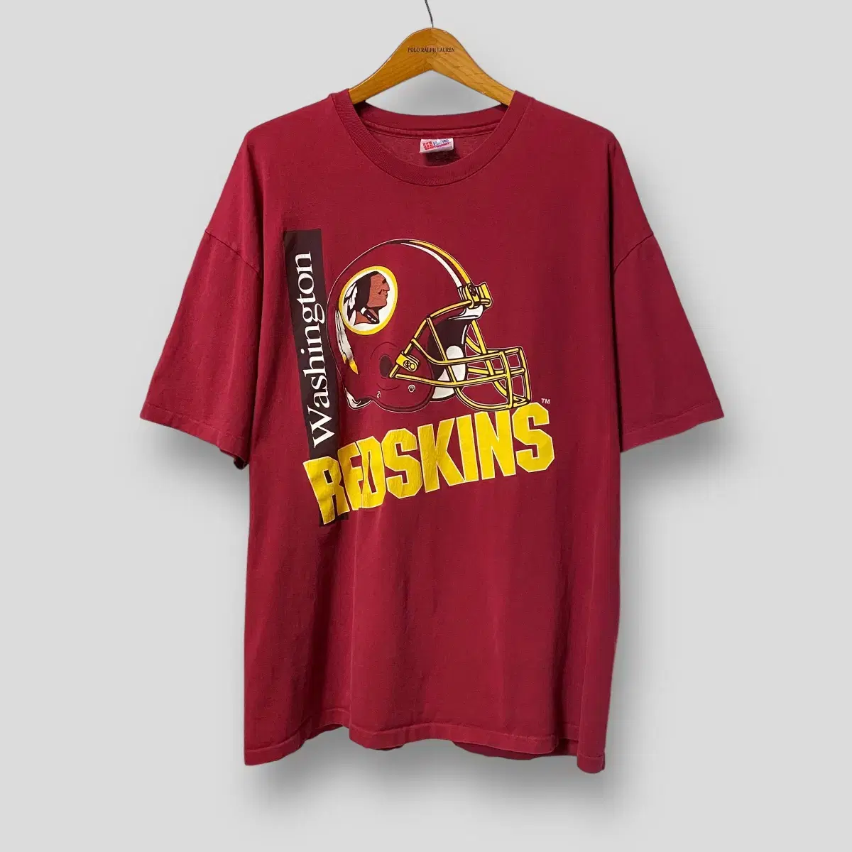 (2XL)90s NFL 워싱턴레드스킨 빈티지 반팔티셔츠