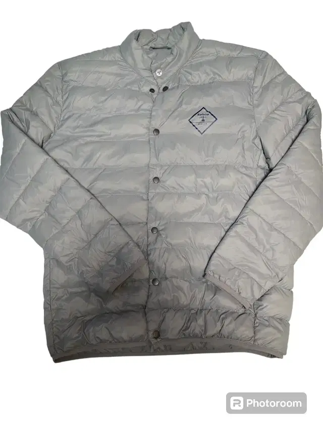 바버 barbour fibre down 초경량 패딩 그레이 xl