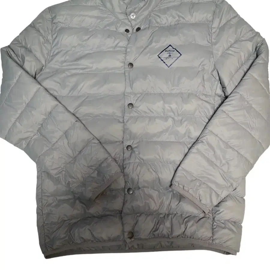 바버 barbour fibre down 초경량 패딩 그레이 xl