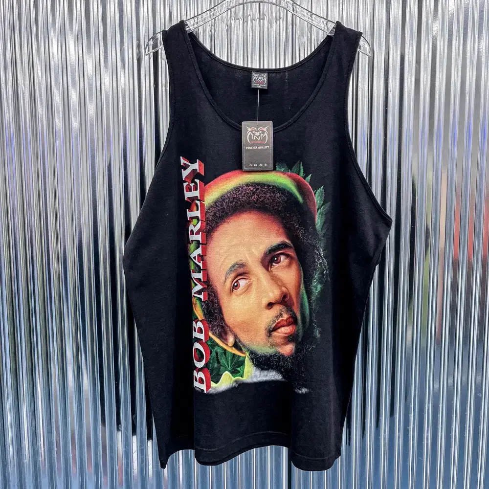 [NEW] Rockbolution Bob Marley Printed Sleeveless (Domestic 2XL) AK877